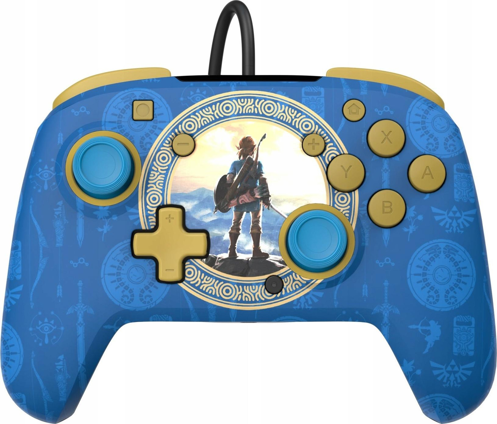Nintendo Zelda Limited Edition Wired Gamepad - Blauw