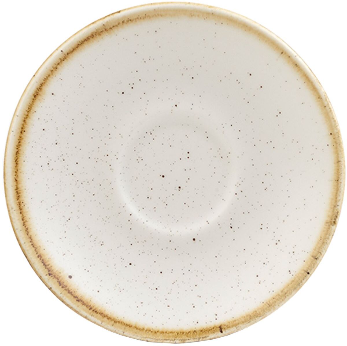 Churchill Sottotazza Espresso Stonecast Barley White