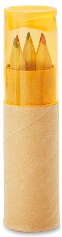 Crayons de couleur personnalisé PETIT LAMBUT papier orange transparent