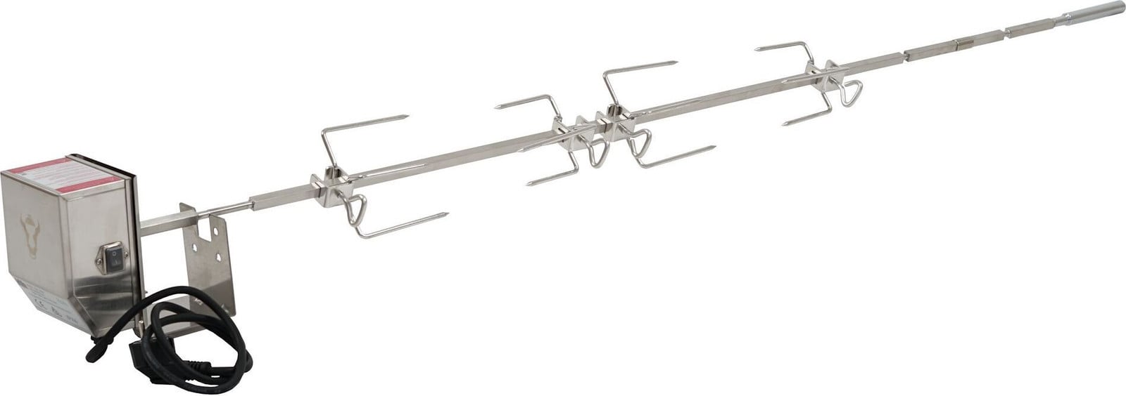 BBQ-Toro grill- en spiedsset inclusief draaispit voor Weber Genesis II 400- en 600-serie