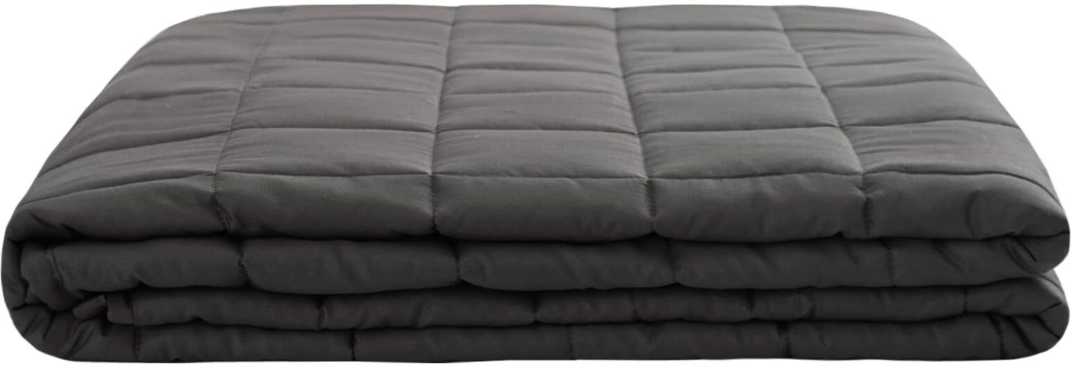 vidaXL Couverture Pondérée Anthracite 220 x 230 cm 11 kg