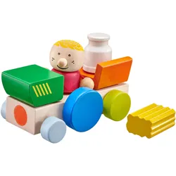 Schmidt Spiele Bauernhof, Klett-Stapelspielzeug, 7 Teile
