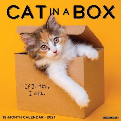 Cat in a Box 2027 12 X 12 Wall Calendar