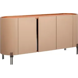 KARE DESIGN Sideboard Tango 70159 Lederoptik Beige