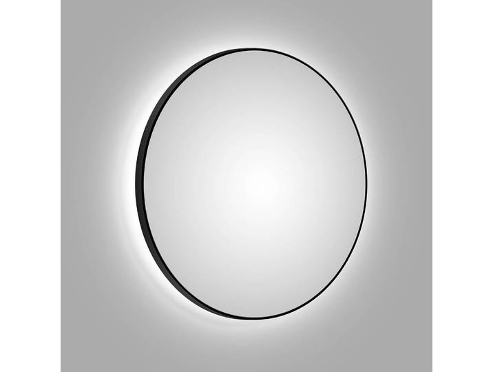Spiegel Talos III 120cm Schwarz/Schwarz Korpus: Aluminium 120cm mit Beleuchtung