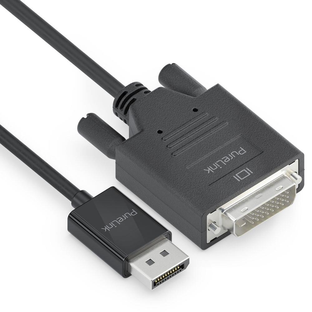 PureLink DisplayPort auf DVI Kabel - 1920x1200 - WUXGA - iSerie - schwarz - 2,00m IS2011-020