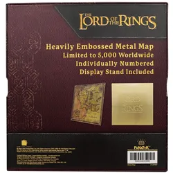 Fanattik Herr der Ringe Replik Map Limited Edition