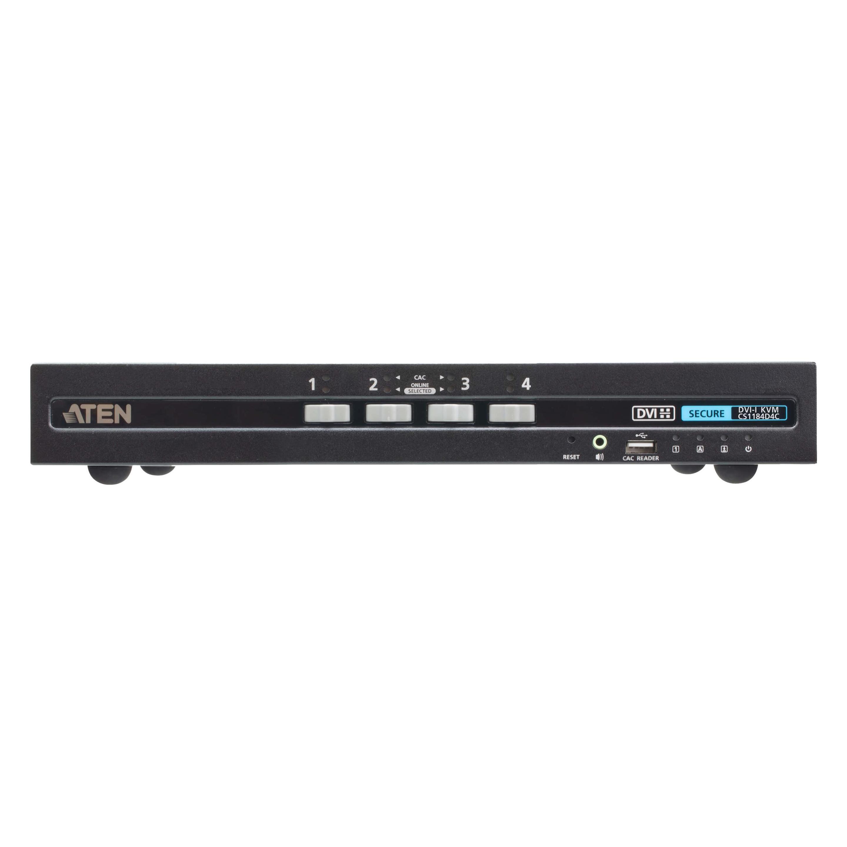 Aten CS1184D4C-AT-G 4-Port USB - DVI Secure (CS1184D4C-AT-G)