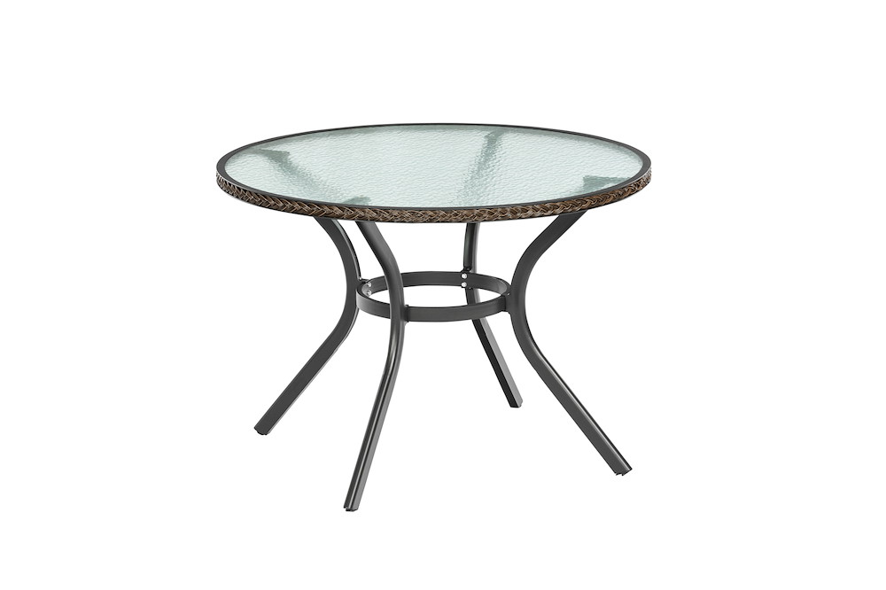 MERXXHANDELS Ravenna Set 9tlg. 4 Stapelsess/Kissen, br., 1Tisch 16967290