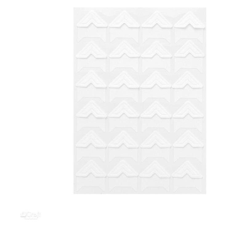 Teka Selbstklebende Fotoecken, weiss, 48 Stk (DPNK-156)