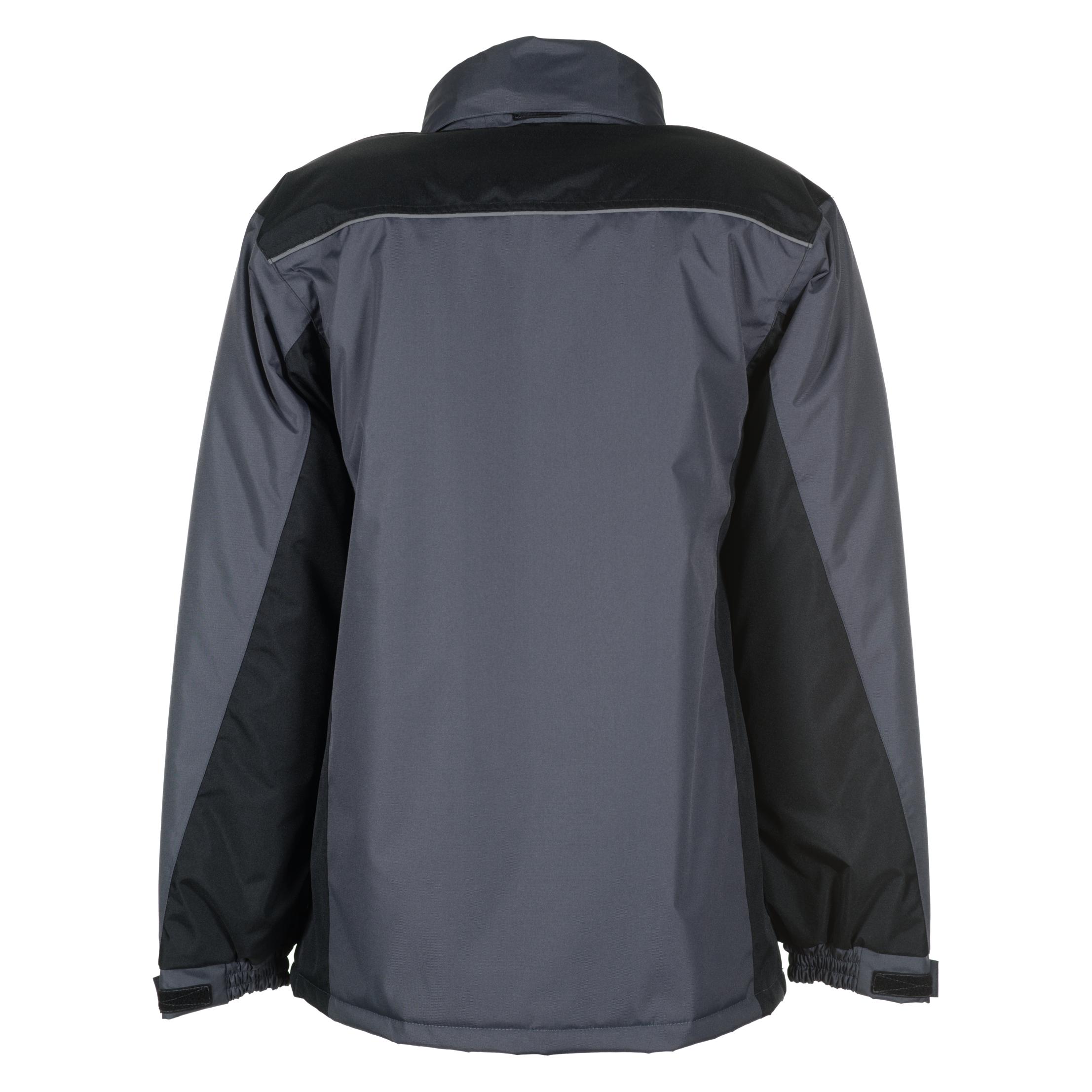 Planam Winterjacke Highline Grösse M schiefer/schwarz/rot (M) (2302048)