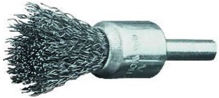 LESSMANN Pinselbürste STA D.17mm Schaft 6mm Drahtstärke 0,3mm, 452161)