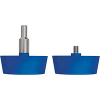 Felgen-Radierscheiben-Satz (KL-0101-121), 2-teilig, Schleifscheibe Zum Entfernen von Kleberückständen