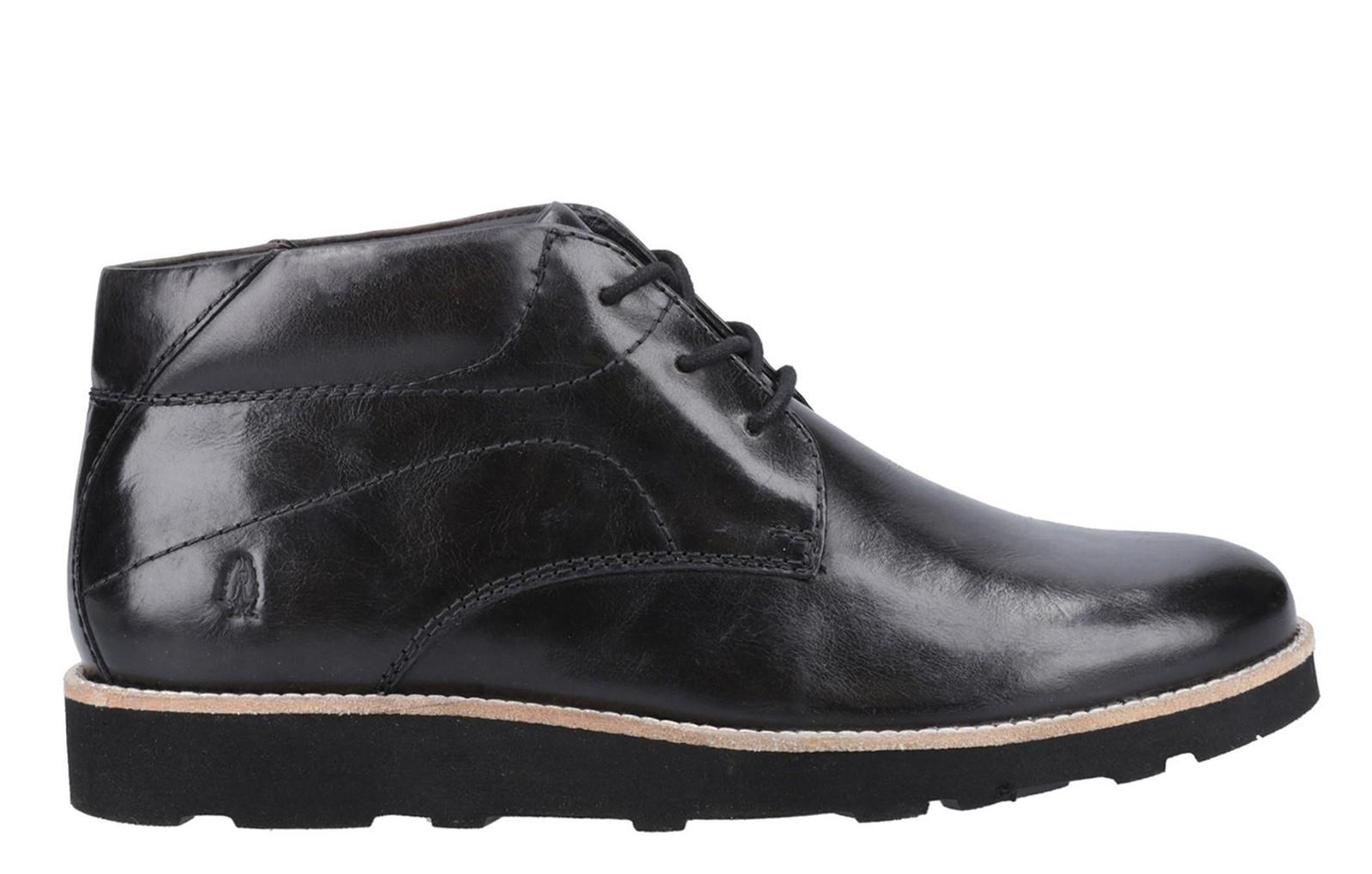 Hush Puppies Kennedy Leren Geheugen Foam Herenlaarzen