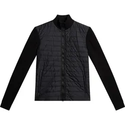 J. LINDEBERG Jacke Wren Knitted, schwarz