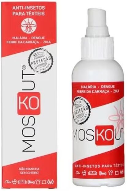 Moskout Spray Anti-Insetos para Têxteis 100ml