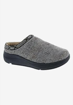 Women's Drew Unwind Mules by Drew in Grey Woven (Size 10 M)