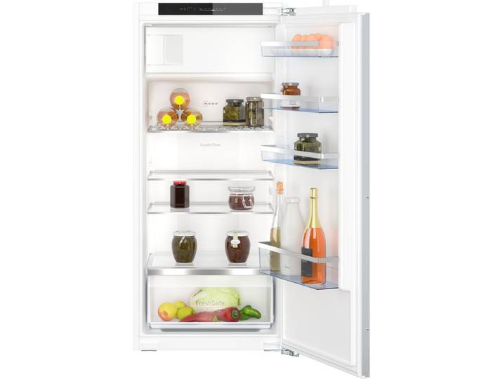 Neff N 50, Einbau-Kühlschrank mit Gefrierfach, 122.5 x 56 cm, Flachscharnier, KI2422FE0