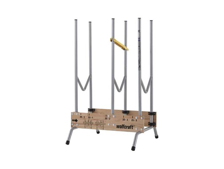 Sägebock WOLFCRAFT bis 150 kg , silber (silberfarben), B:70cm T:67,5cm, Böcke, Sägebock