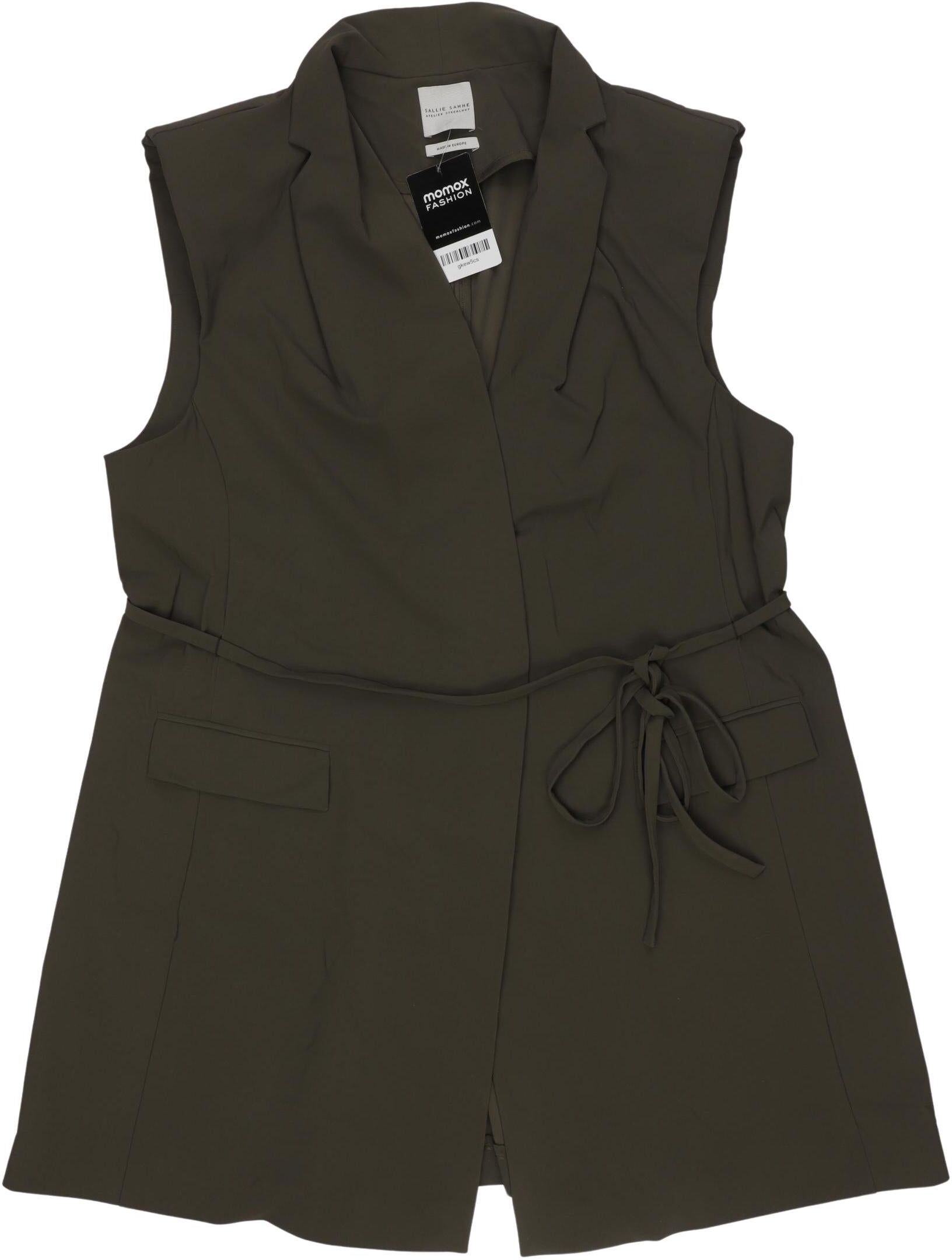 Sallie Sahne Damen Weste, Grün, Gr. XL, kein / Etikett - Second Hand