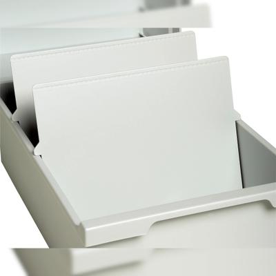 Exacompta 54240D Trennplatte DIN A6 quer - Lichtgrau