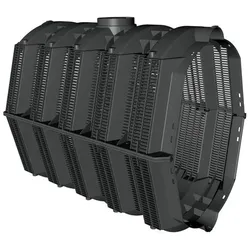 GRAF Garantia Sicker-Tunnel twin Versickerungsset Sickerschacht, 2400 L (4 Module)