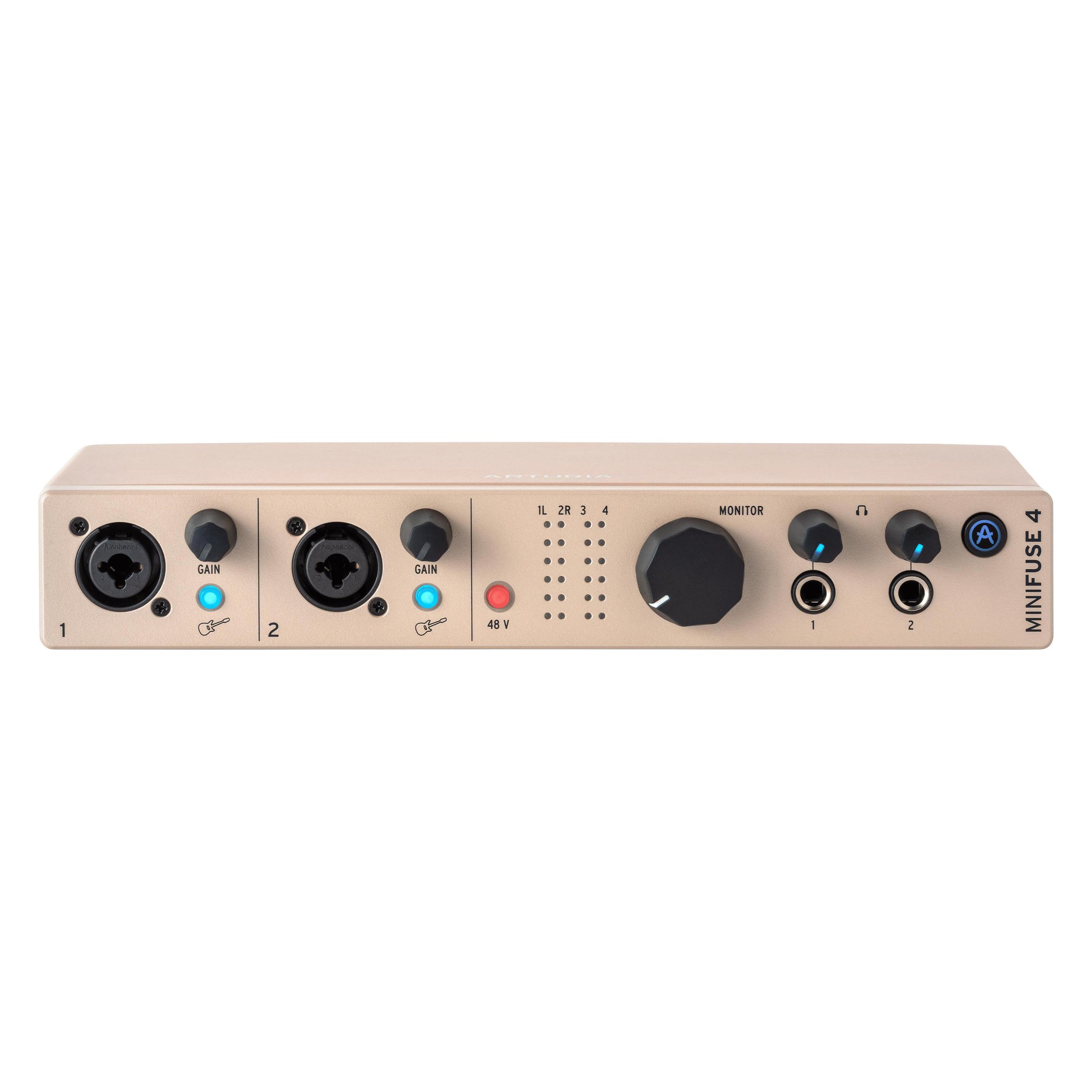 Arturia MiniFuse 4 Champagne (USB) (MINIFUSE4CH)