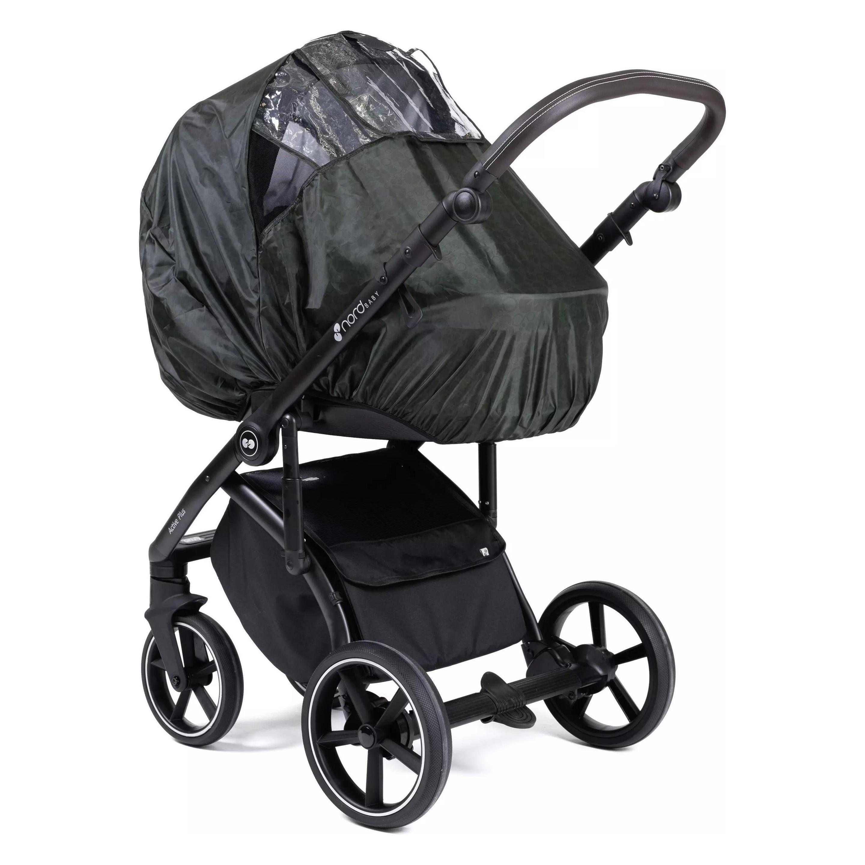 Nordbaby Rain cover for strollers, dark green (60643098)
