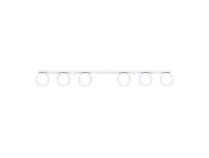 Plafonnier Acier Blanc G9 6 Yoli