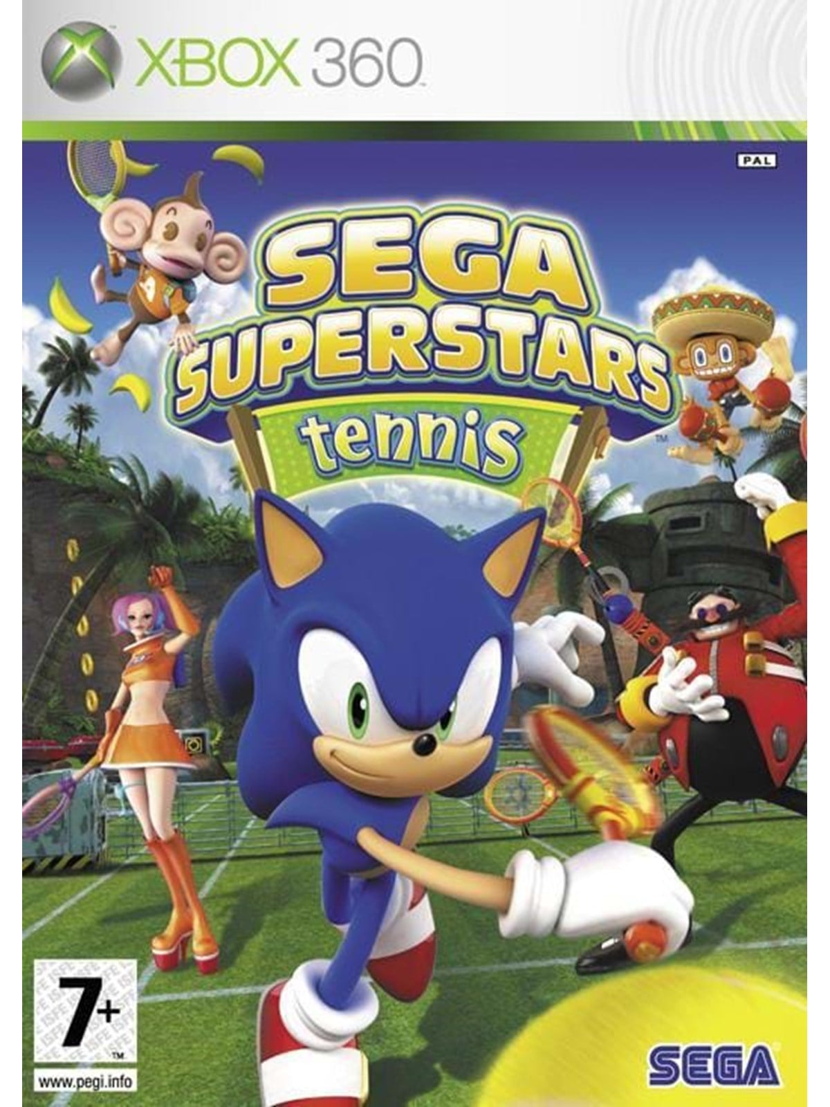 SEGA Superstars Tennis - Microsoft Xbox 360 - Sport - PEGI 7