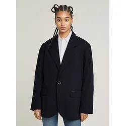 Jackenblazer G-STAR "Big Boyfriend Oversized Blazer", Damen, Gr. XXS, salute, Obermaterial: 75% Polyester, 14% Lyocell, 8% Wolle, 3% Elasthan, Blazer