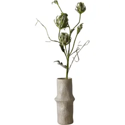 Botane III Kunstblume Silberblatt