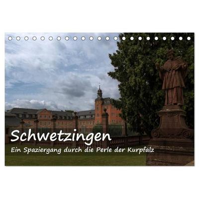 Schwetzingen - Ein Spaziergang durch die Perle der Kurpfalz (Tischkalender 2027 DIN A5 quer), CALVENDO Monatskalender