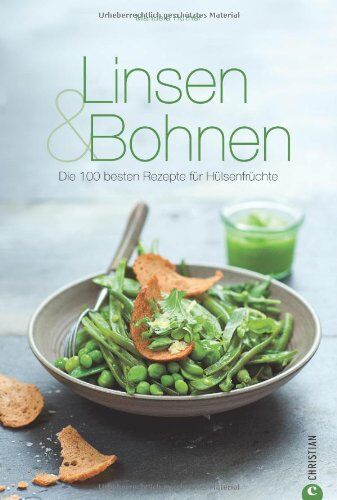 Manuela Rüther - Linsen & Bohnen: 100 Rezepte von Adzukibohnensuppe bis Zuckerschoten-Aprikosen-Ravioli mit Warenkunde und Einkaufstipps rund um Hülsenfrüchte und ... Die 100 besten Rezepte für Hülsenfrüchte - Preis vom 09.10.2026 07:28:09 h