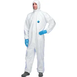 ASATEX Einweganzug Classic TYVEK 500 XPERT Kat. III Typ 5 B 6 B Gr. XL weiß