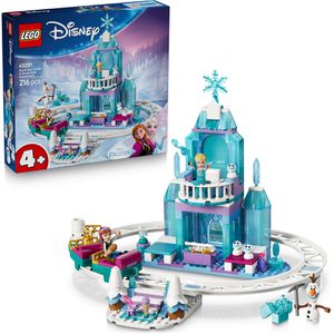 LEGO Disney 43281 Elsas Schlittenfahrt um den Eispalast, ab 4 Jahre, 216 Teile