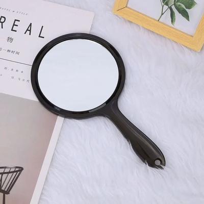 Uplift Picks Double Sided Handheld Makeup Mirror 1X 3X Magnifying Beauty Mirror black transparent