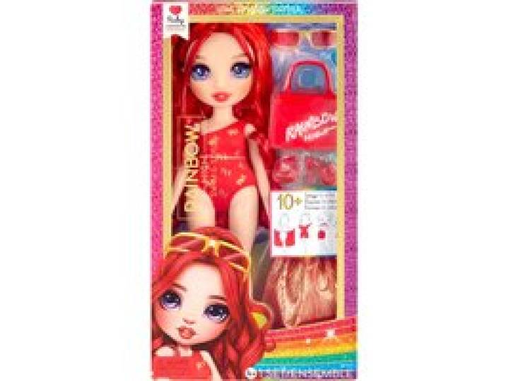 RAINBOW HIGH Poupées manNEQquins »Swim and Style« avec accessoires. (red)