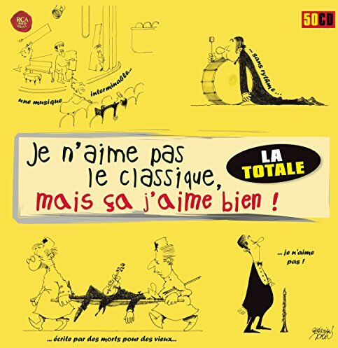Various - Je N'aime Pas Le Classique... 50cd - Preis vom 10.10.2026 11:48:34 h