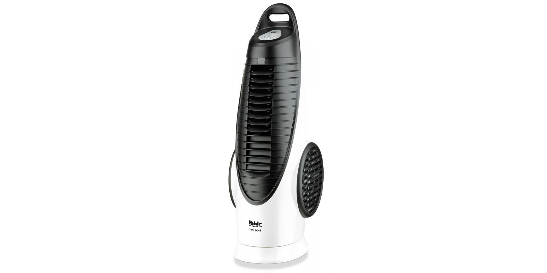 Fakir TVL90S Turmventilator Stand (Schwarz, Weiß) 8690394659902