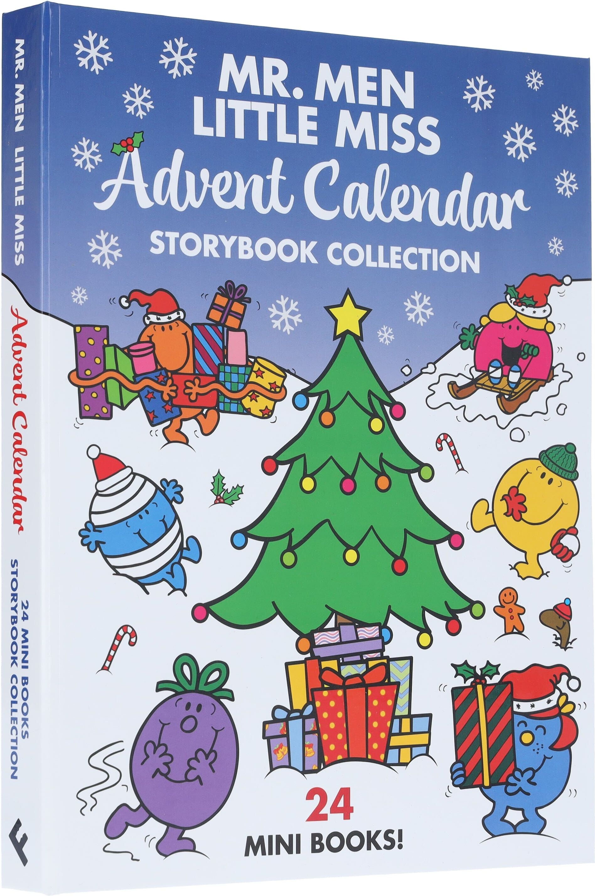 Mr. Men & Little Miss Christmas Advent Calendar: 24 Mini Books Collection - Ages 3+ - Paperback Farshore