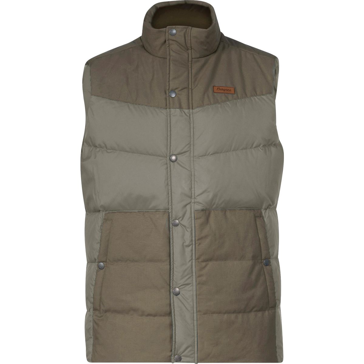 Bergans Nordmarka Outdoor Down Vest Men green mud (12731) S 246450-3118-12731-S