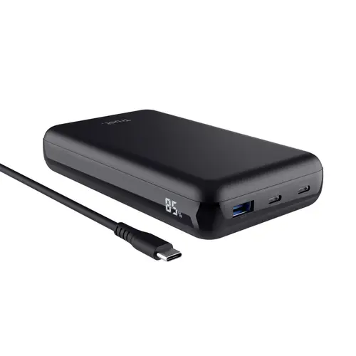 Trust LARO Powerbank Li-Ion USB-C Schwarz