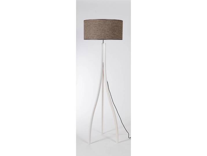 Stehleuchte Raahe II 50 x 162 x 50cm Braun/Braun Leinen E27