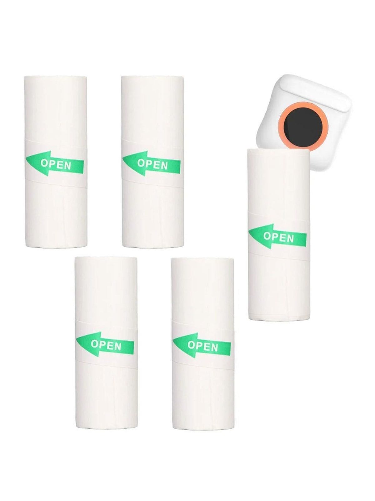 SiGN Thermal Paper Roll for Mini Printer - 5 Rolls - 57*25mm - 5m