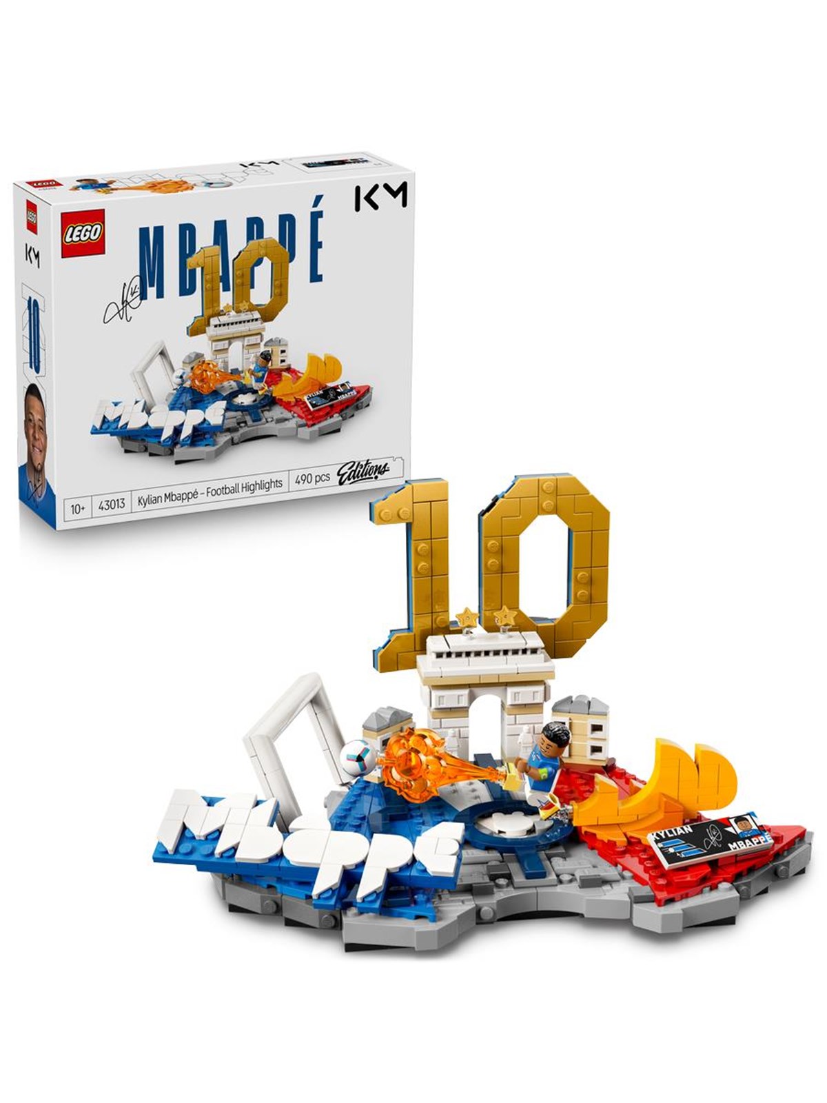 LEGO Editions 43013 Kylian Mbappé - Fußball-Highlights