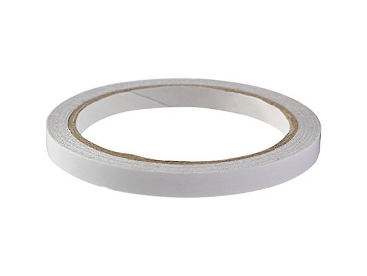 Dubbelzijdig plakband, B: 9 mm, 10m