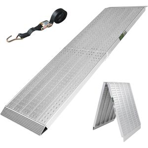 Trutzholm Auffahrrampe 37540, 1 Stück, klappbar, 213cm Länge, aus Aluminium, 400kg Tragkraft
