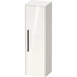 Duravit D-Code Halbhochschrank DC1338RBD220000 Griffe Diamantschwarz, Weiß Hochglanz, 400x1320x36 mm