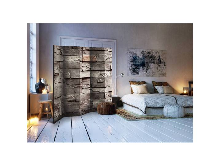 Paravent Wall of Silence Polaire Gris 225 x 172 x 3cm